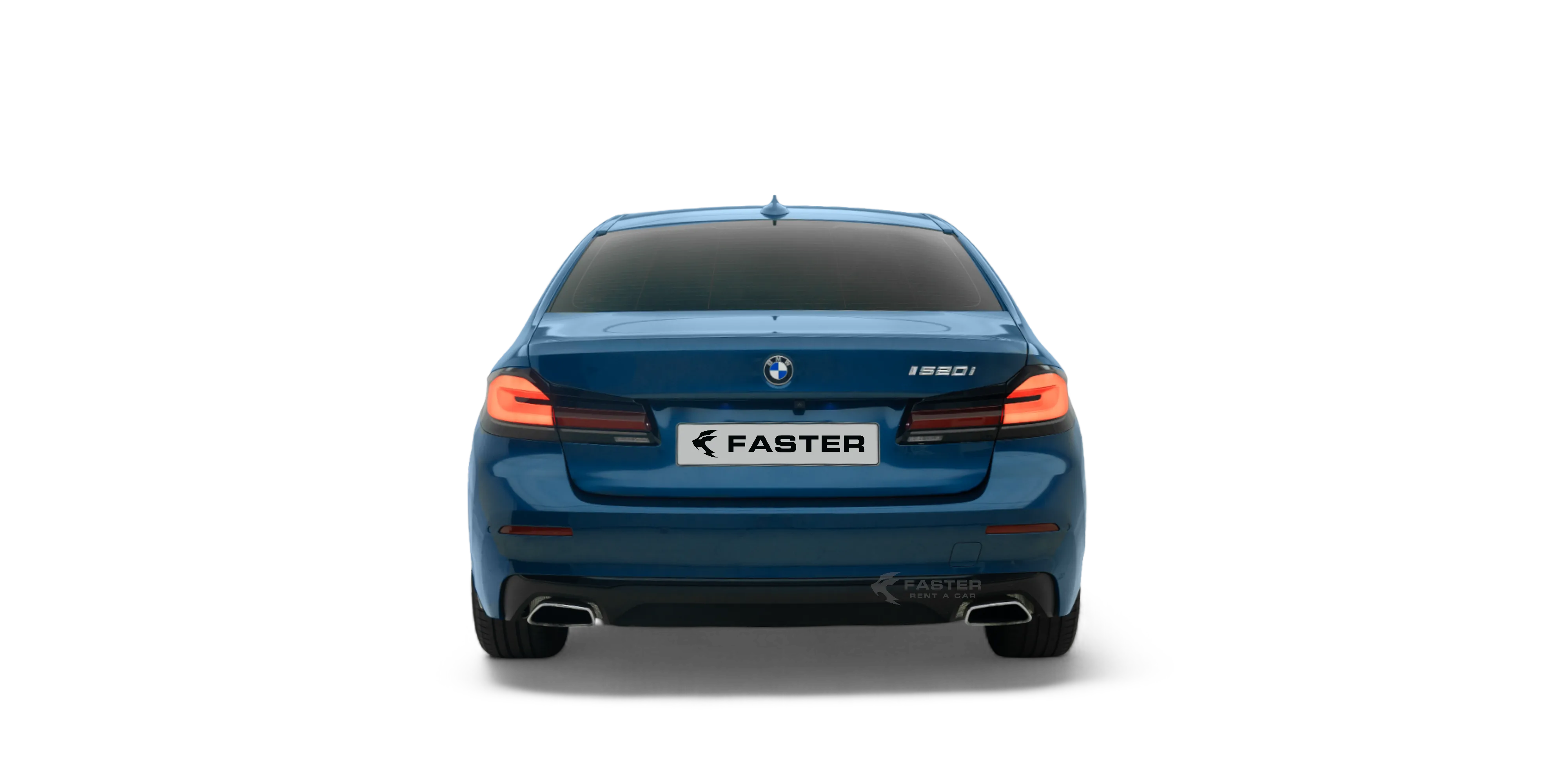 BMW 520i Back View